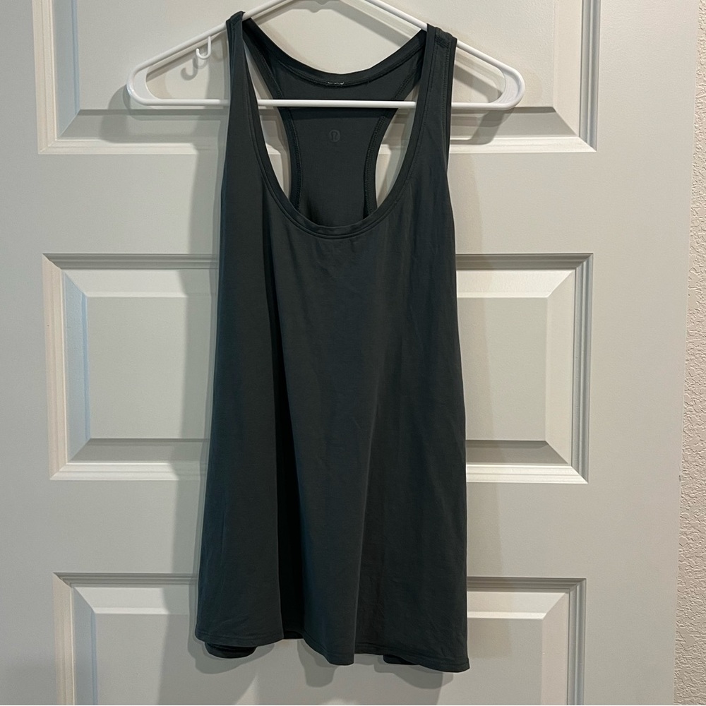 Lululemon Dark Green Tank Top